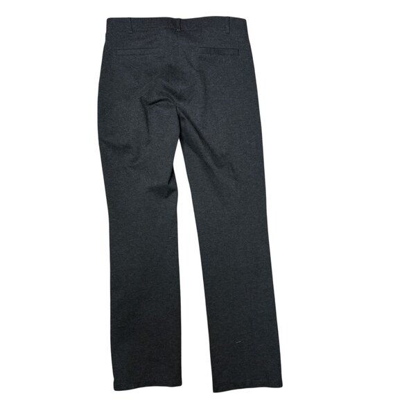 Betabrand Charcoal Gray straight Pants Size Medium Petite - Picture 2 of 7